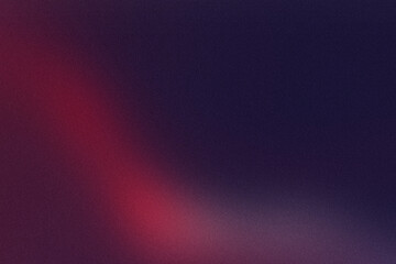 Abstract Grainy Gradient Background Texture Banner Poster in Purple, White, Dark Purple, Red