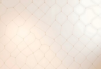 Fototapeta premium A serene and understated geometric pattern adorns the walls.