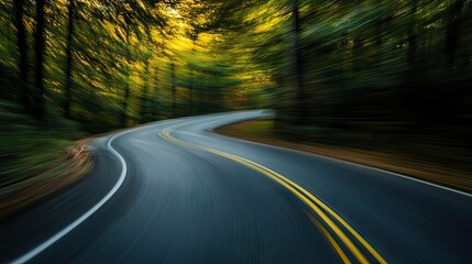 Obraz premium Velocity marks create a dynamic sense of speed and motion, capturing the essence of fast driving. This image of velocity marks offers ample copy space for effective storytelling.