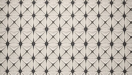 Fototapeta premium Subtle, geometric, pattern, wallpaper.