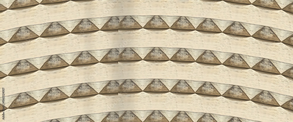 Poster subtle geometric pattern, inviting relaxation and tranquility.
