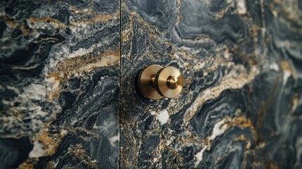 Fototapeta premium A vibrant close-up of a marble kitchen backsplash