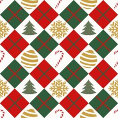 Seamless Christmas pattern