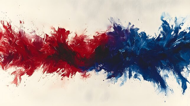 Watercolor celebration of Cuba National Day, Cuban flag flowing over vibrant Caribbean landscapes, rich blue and red hues, blending brush textures, national pride