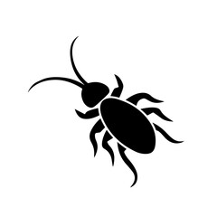Tick silhouette vector illustration design on white background.