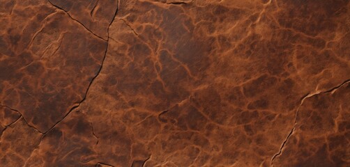Rich Brown Leather Surface