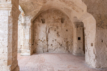 Matera, eine historische Stadt in der süditalienischen Region Basilikata. 