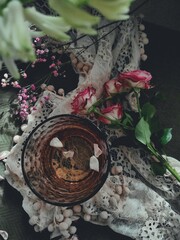 life with flowers and beauty 