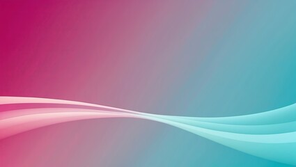 Bold magenta to cyan flat gradient background with gentle horizontal gradient flow. Created with generative AI technology