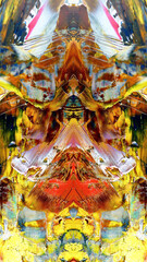 Abstract art background . Hand painting artwork . Canvas .