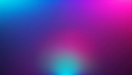 Obraz premium Gradient shifting from neon cyan to magenta with seamless blend. Created with generative AI technology