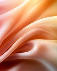 Obraz premium Soft gradient fabric texture with flowing waves