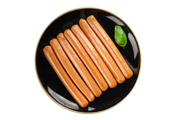 sausages meat pork, beef, chicken dish Fresh delicious gourmet food background on the table rustic food top view copy space