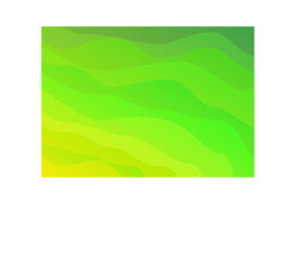 Abstract yellow green wave background. Flowing shapes elements. Perfect for graphic design, website, banner, brochure, poster or advertisement. Design element. Vector illustration