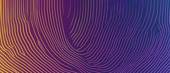 Fototapeta premium A vibrant abstract background featuring smooth, wavy lines in shades of purple, orange, and blue, creating a dynamic and modern visual effect.