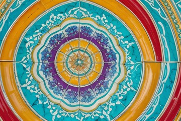 marbling art, ceramic, marble, blue, red, green, yellow, orange, purple