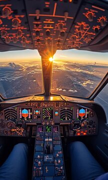 flying an aircraft with a pilot and copilot