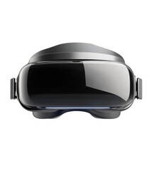 Virtual reality headset, isolated on a transparent background, png