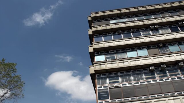 University of Buenos Aires, Faculty Building at Ciudad Universitaria, Buenos Aires, Argentina - 4K