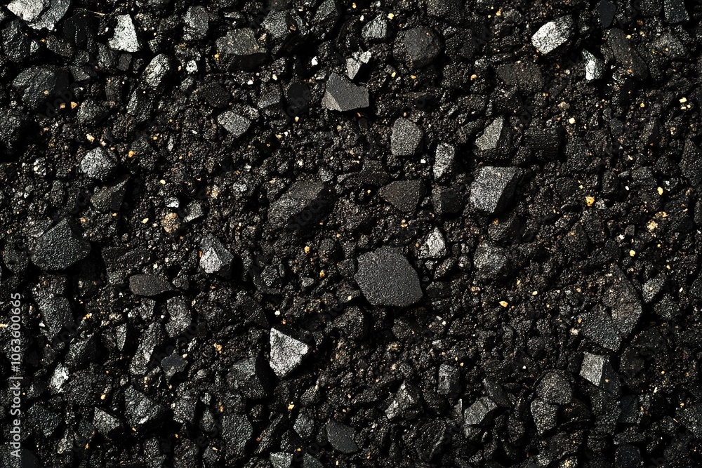 Poster a flat texture of asphalt with fine particles, perfect for creating realistic road surfaces in your 