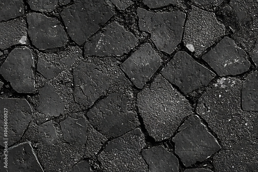 Poster a flat texture of asphalt with fine particles, perfect for creating realistic road surfaces in your 