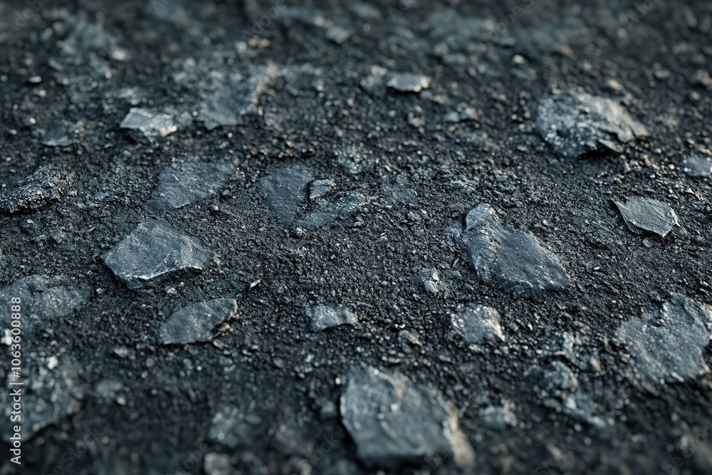 Poster a flat texture of asphalt with fine particles, perfect for creating realistic road surfaces in your 
