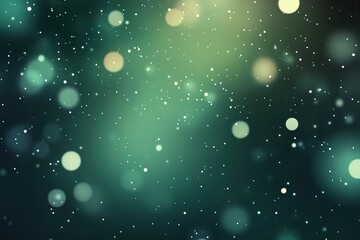 Blurred background with a green gradient color, a white light in the upper right corner