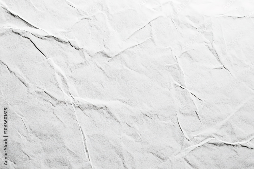 Poster a plain gray paper texture, slightly textured with a subtle grain and noise effect, in a white color