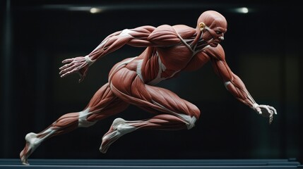 Detailed Anatomical Model of Human Muscle Anatomy