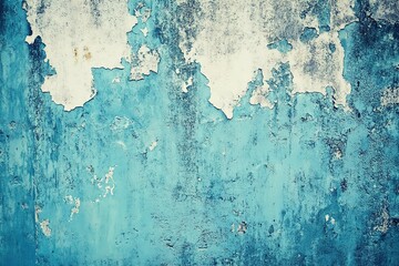 Obraz premium Dark blue grunge background texture, vintage, dark tones, ultra-realistic photography