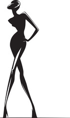 A mesmerizing conceptual fashion illustration