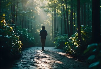 abstract wallpaper of jungle