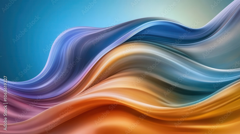 Poster mesmerizing background of swirling colors in vibrant hues, creating dynamic and fluid visual experie
