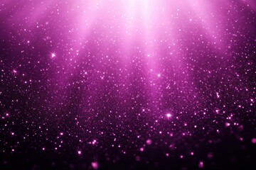 Obraz premium glitter particles on purple background