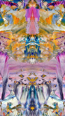 Fototapeta premium Abstract art background . Hand painting artwork . Canvas .