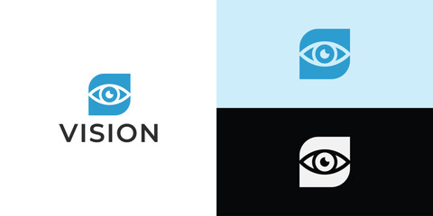 Eye Care, eye clinic Logo Design Template.