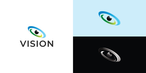 Eye Care, eye clinic Logo Design Template.