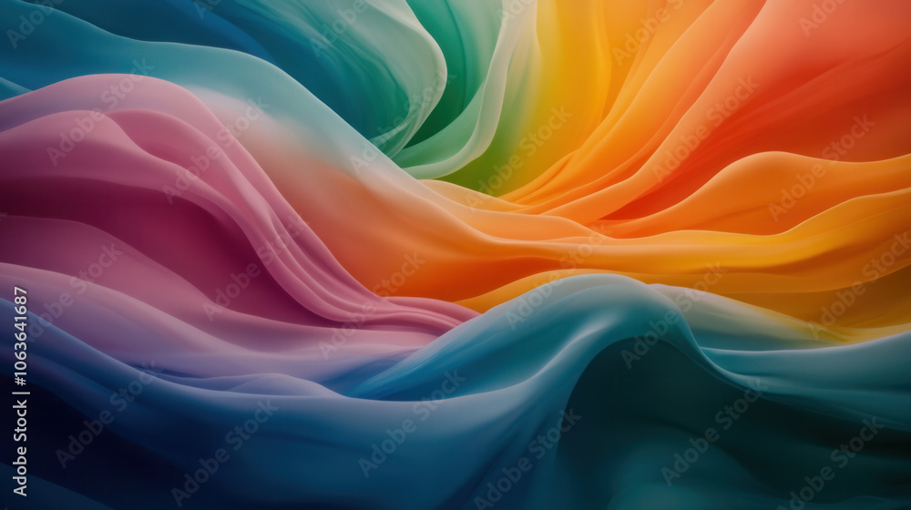 Poster mesmerizing background of swirling colors in vibrant hues, creating dynamic and fluid visual experie
