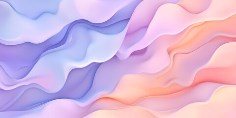 Obraz premium Abstract gradient background with soft pastel colors, blending seamlessly.