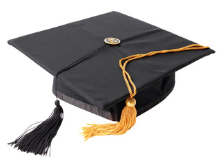 Graduation Cap Isolated on Transparent Background