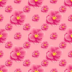 pink flowers background