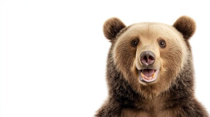 Fototapeta premium Joyful Bear Looking at You