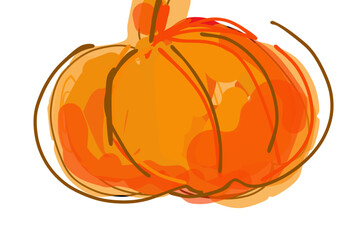 Postcard Cartolina La zucca