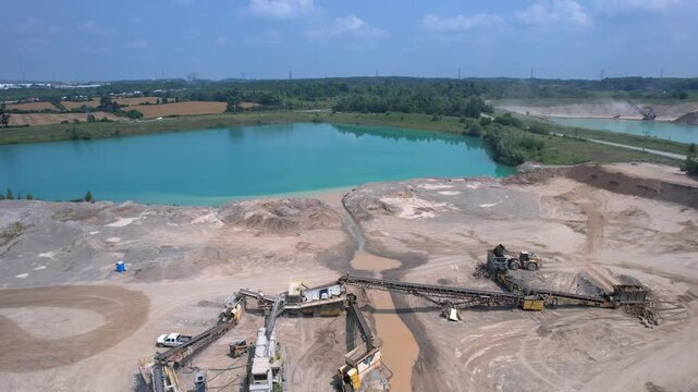 St Marys CBM Aggregates South aberfoyle pit. Building materials supplier in Cambridge, Ontario, Canada. Leading supplier of stone, sand and gravel used to support new construction.