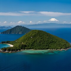 view from the top of the mountain