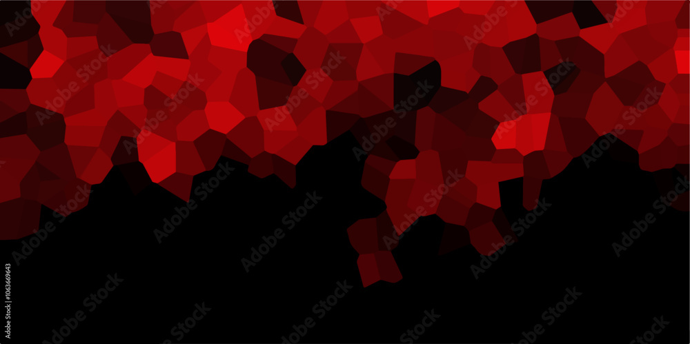 Poster abstract colorful background with triangles mosaic pattern vector backdrop with hexagons. multicolor