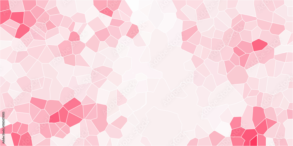 Poster abstract colorful background with triangles mosaic pattern vector backdrop with hexagons. multicolor