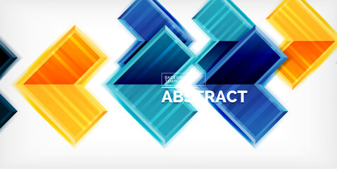 Arrow geometric abstract vector background. Vector Illustration For Wallpaper, Banner, Background, Card, Book Illustration, landing page