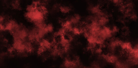 red smoke heaven clouds air aerial wallpaper texture background colorful.Abstract dirty rustic fire red texture. Old vintage retro red background texture. Dark red concrete background collection.	