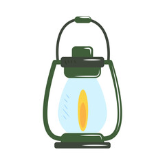 kerosene lamp camping equipment